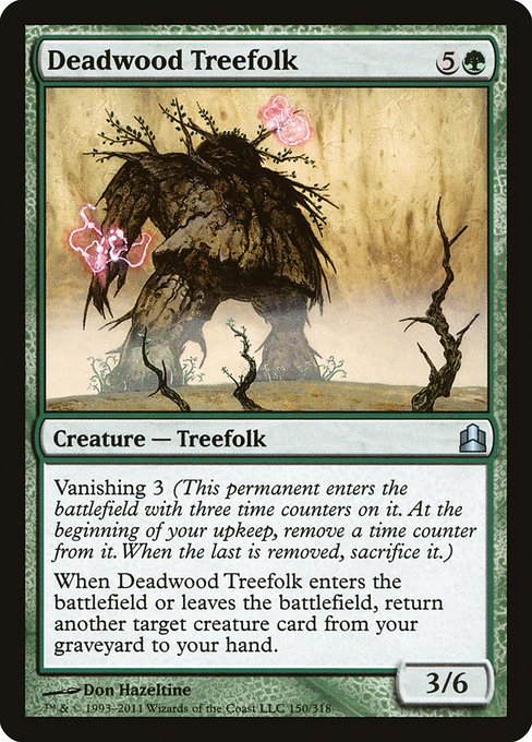 Deadwood Treefolk (150) [Commander 2011]