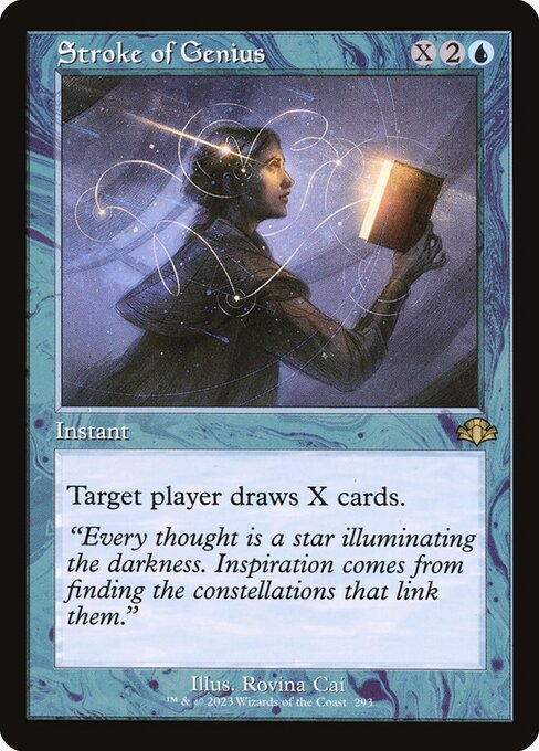 Stroke of Genius (293) [Dominaria Remastered]