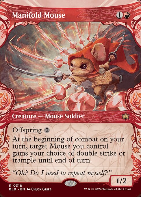 Manifold Mouse (318) [Bloomburrow]