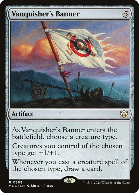 Vanquisher's Banner (388) [March of the Machine Commander]