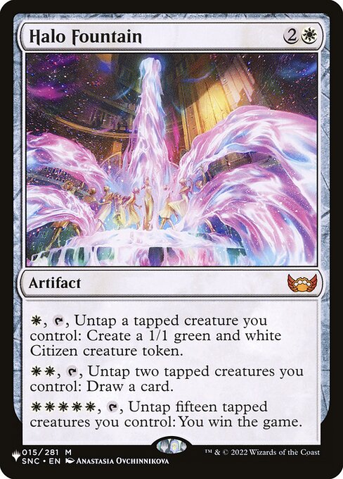 Halo Fountain (SNC-15) [The List]