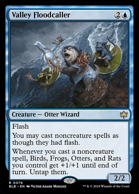 Valley Floodcaller (79) [Bloomburrow]
