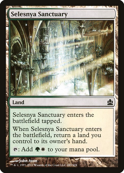 Selesnya Sanctuary (287) [Commander 2011]