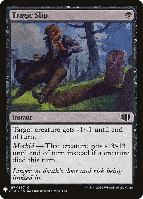 Tragic Slip (C14-167) [The List]