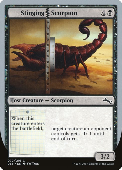 Stinging Scorpion (72) [Unstable]