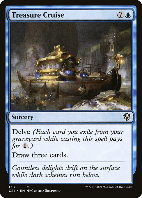 Treasure Cruise (133) [Commander 2021]