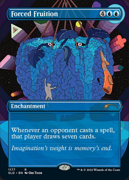 Forced Fruition (1177) [Secret Lair Drop] [Borderless]