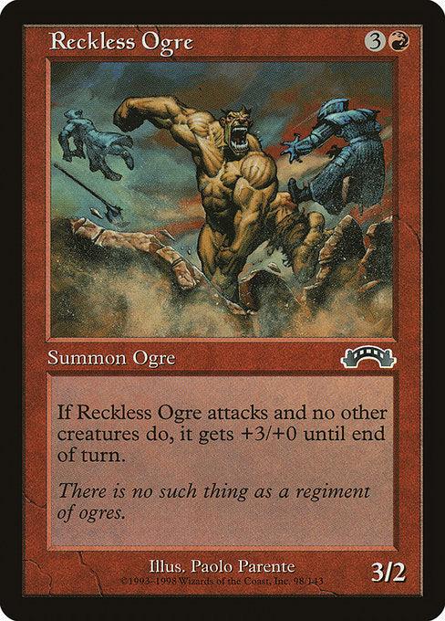 Reckless Ogre (98) [Exodus]