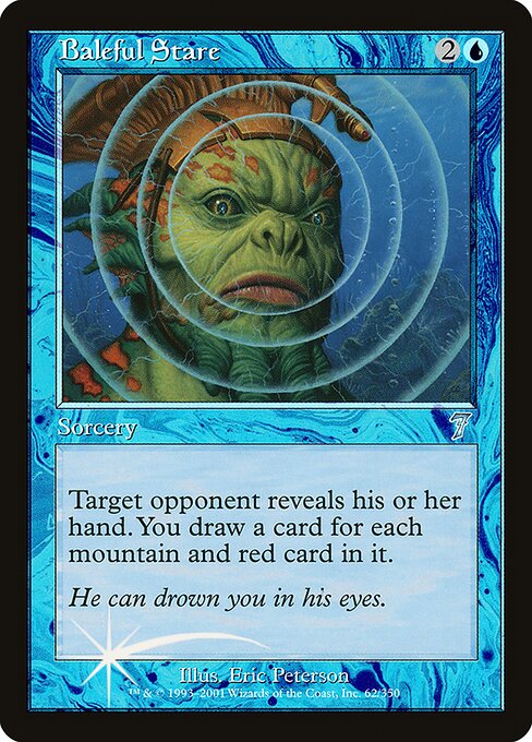 Baleful Stare (62★) [Seventh Edition]