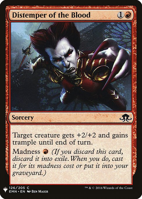 Distemper of the Blood (EMN-126) [The List]