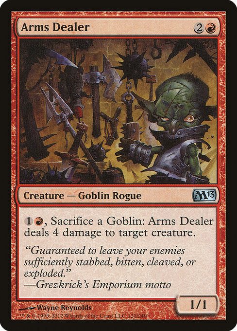 Arms Dealer (120) [Magic 2013]