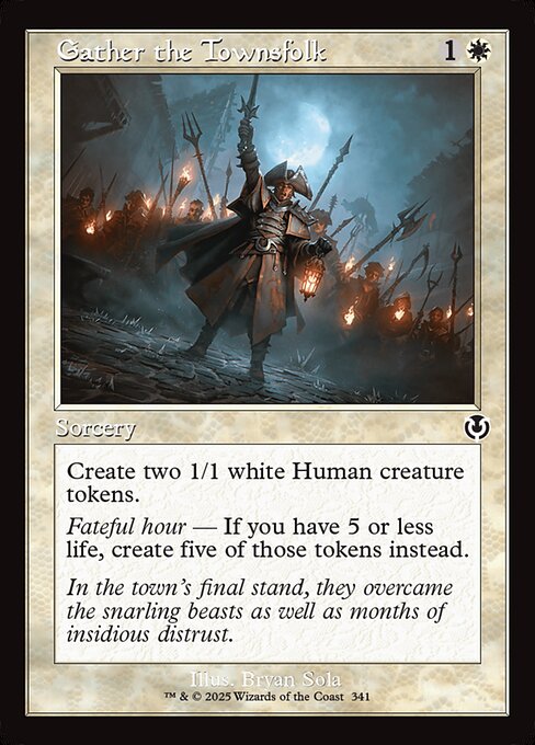Gather the Townsfolk (341) [Innistrad Remastered]
