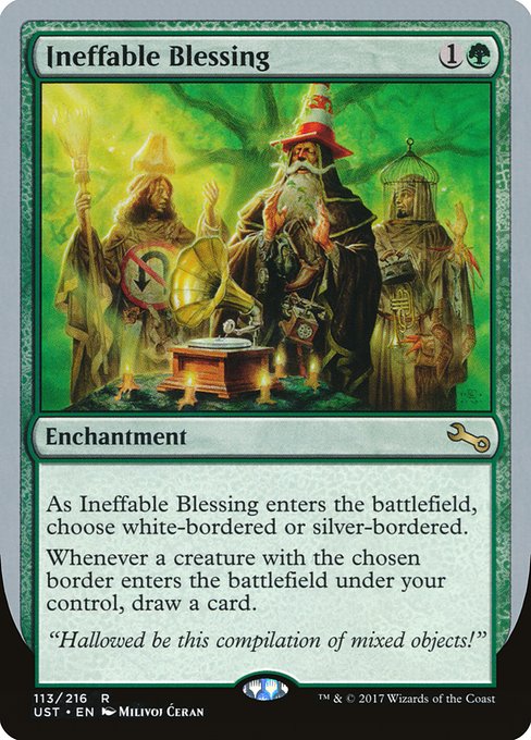 Ineffable Blessing (113c) [Unstable]