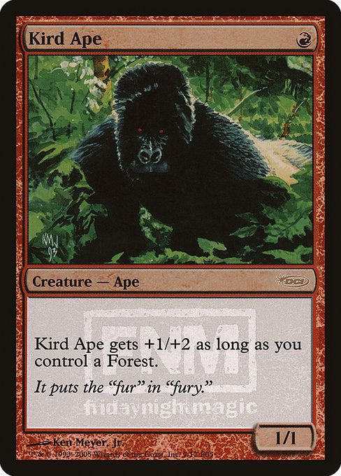 Kird Ape (9) [Friday Night Magic 2005]