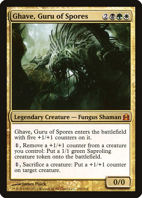 Ghave, Guru of Spores (200) [Commander 2011]