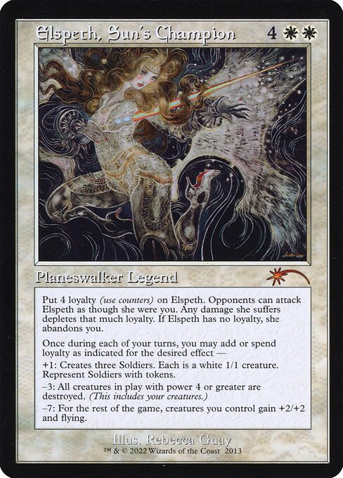 Elspeth, Sun's Champion (2013) [Secret Lair 30th Anniversary Countdown Kit]