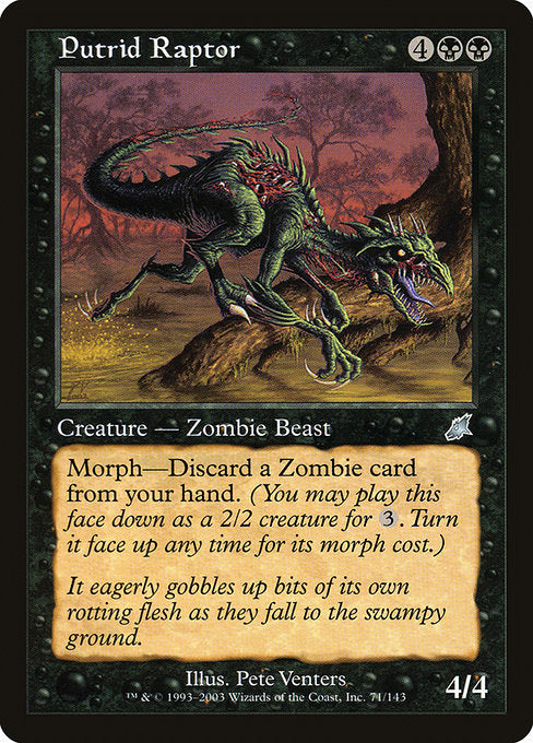 Putrid Raptor (71) [Scourge]