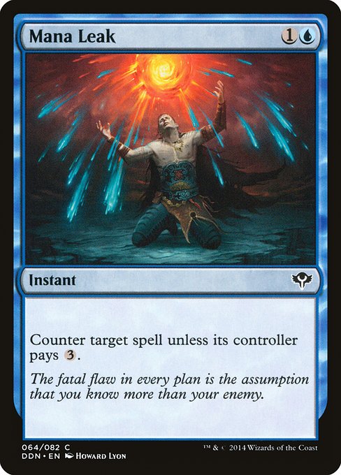 Mana Leak (64) [Duel Decks: Speed vs. Cunning]