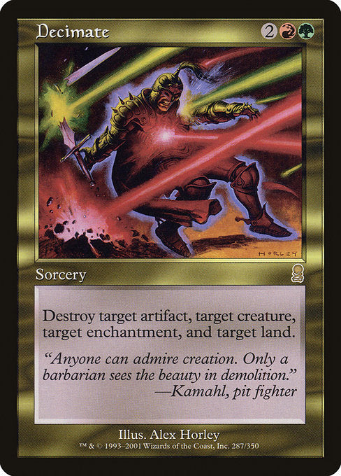 Decimate (287) [Odyssey]