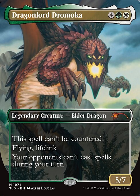 Dragonlord Dromoka // Dragonlord Dromoka (1971) [Secret Lair Drop]