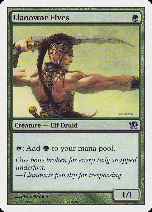 Llanowar Elves (253) [Ninth Edition]