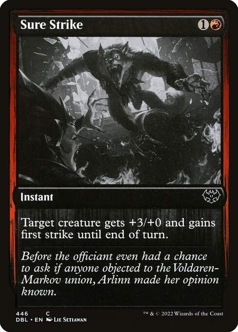 Sure Strike (446) [Innistrad: Double Feature]