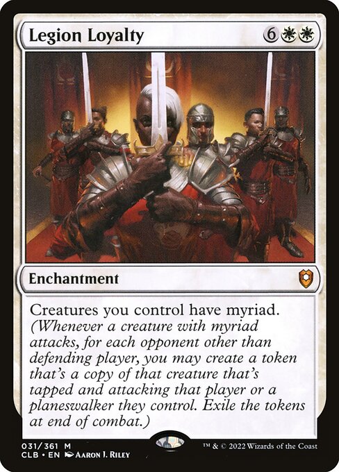 Legion Loyalty (31) [Commander Legends: Battle for Baldur's Gate]