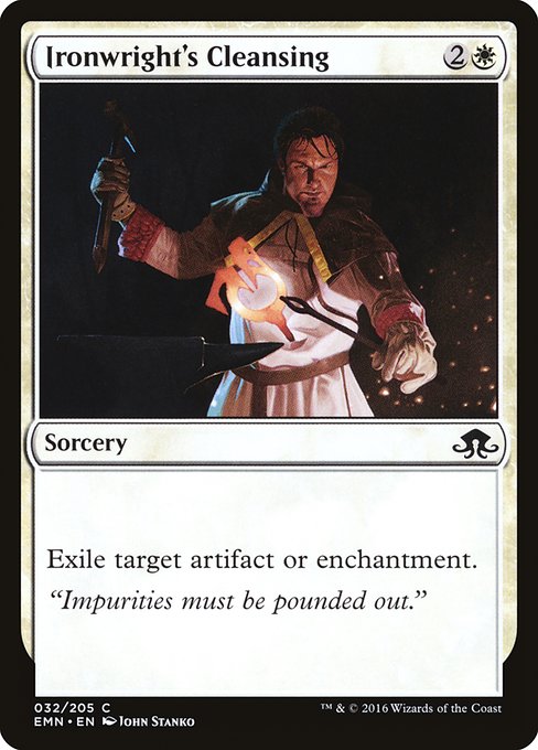 Ironwright's Cleansing (32) [Eldritch Moon]