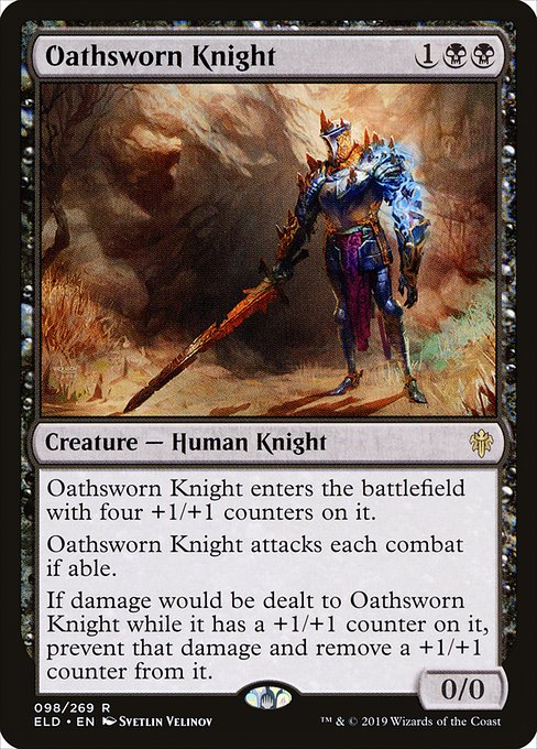 Oathsworn Knight (98) [Throne of Eldraine]