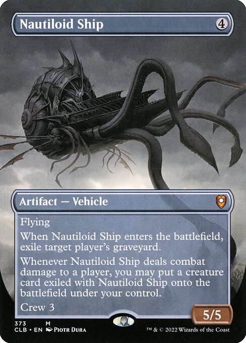 Nautiloid Ship (373) [Commander Legends: Battle for Baldur's Gate] [Borderless]