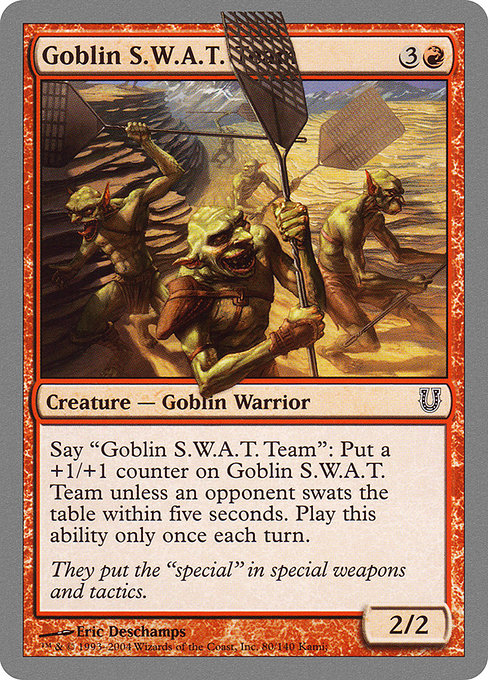 Goblin S.W.A.T. Team (80) [Unhinged]