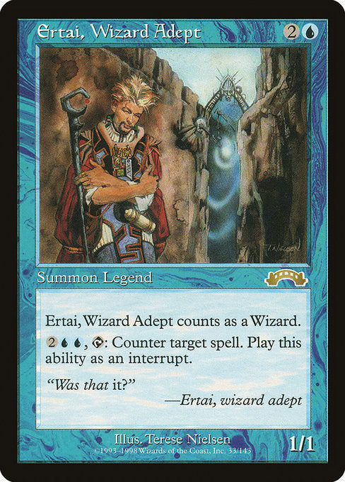 Ertai, Wizard Adept (33) [Exodus]