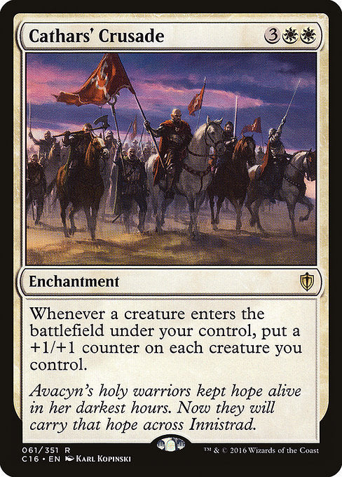 Cathars' Crusade (61) [Commander 2016]