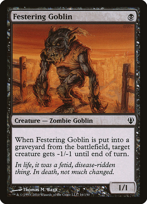 Festering Goblin (16) [Archenemy]