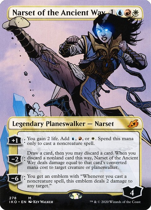 Narset of the Ancient Way (278) [Ikoria: Lair of Behemoths] [Borderless]