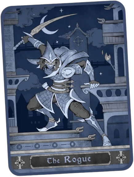 The Rogue Epic Resin Dice Set image 0