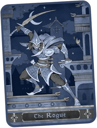 The Rogue Epic Resin Dice Set image 0