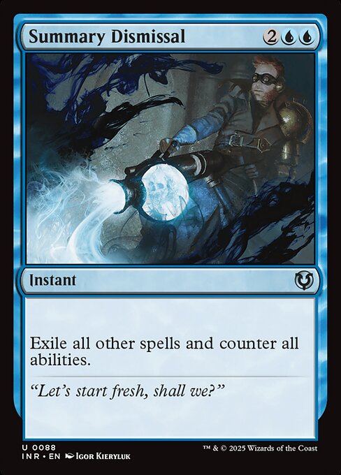 Summary Dismissal (88) [Innistrad Remastered]
