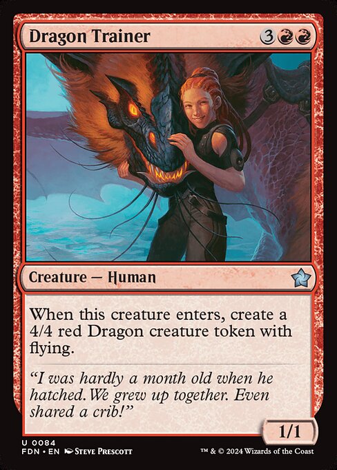 Dragon Trainer (84) [Foundations]