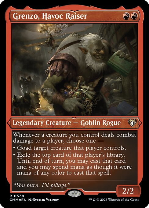 Grenzo, Havoc Raiser (538) [Commander Masters]