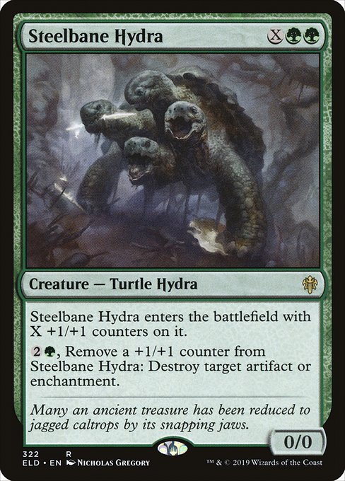 Steelbane Hydra (322) [Throne of Eldraine]