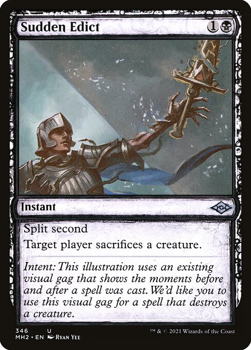 Sudden Edict (346) [Modern Horizons 2] [Showcase]