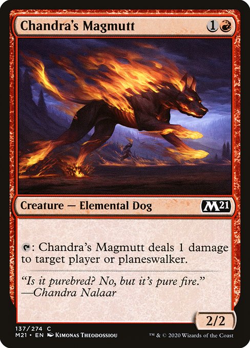 Chandra's Magmutt (137) [Core Set 2021]