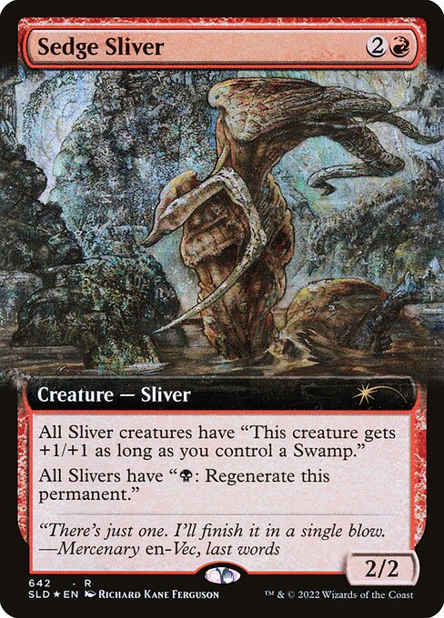 Sedge Sliver (642) [Secret Lair Drop] [Extended Art]
