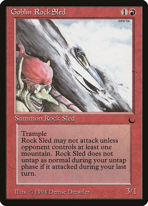 Goblin Rock Sled (67) [The Dark]