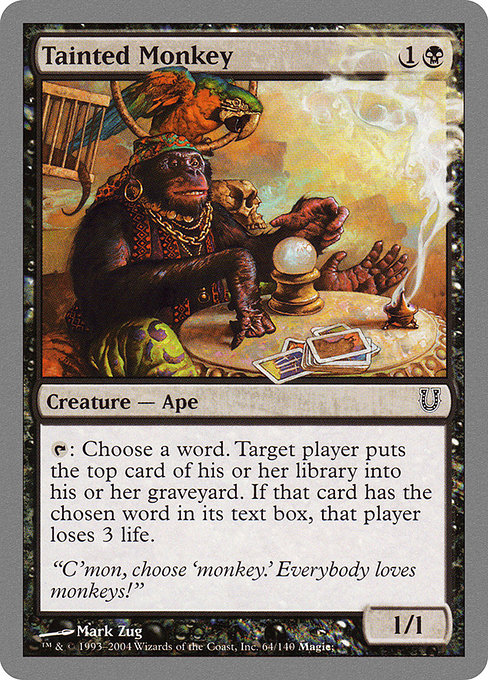 Tainted Monkey (64) [Unhinged]