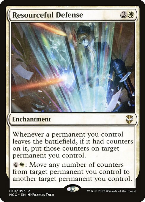 Resourceful Defense (19) [New Capenna Commander]