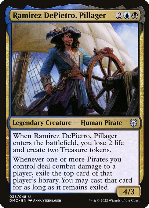 Ramirez DePietro, Pillager (38) [Dominaria United Commander]