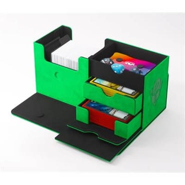 Gamegenic The Academic 133+ XL Green/Black Deck Box image 0