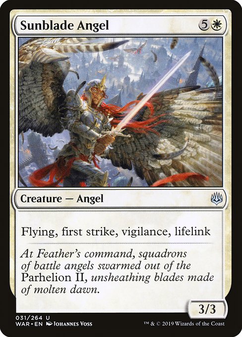 Sunblade Angel (31) [War of the Spark]